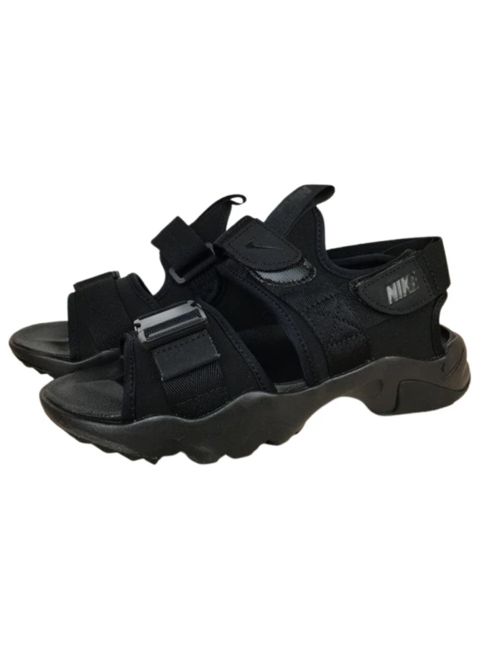 Nike Men's Black canyon Strap Sport Sandals with Cushioned Sole size 7